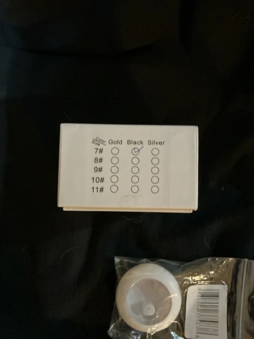 Smart Ring Heart Monitor - Black